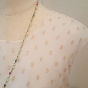 Melissa McCarthy Chiffon Flare Blouse